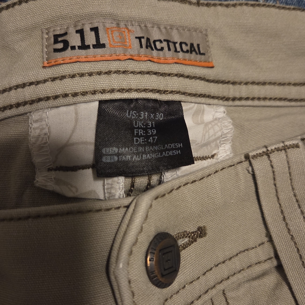 5.11 Tactical Khaki Pants - Picture 3 of 8